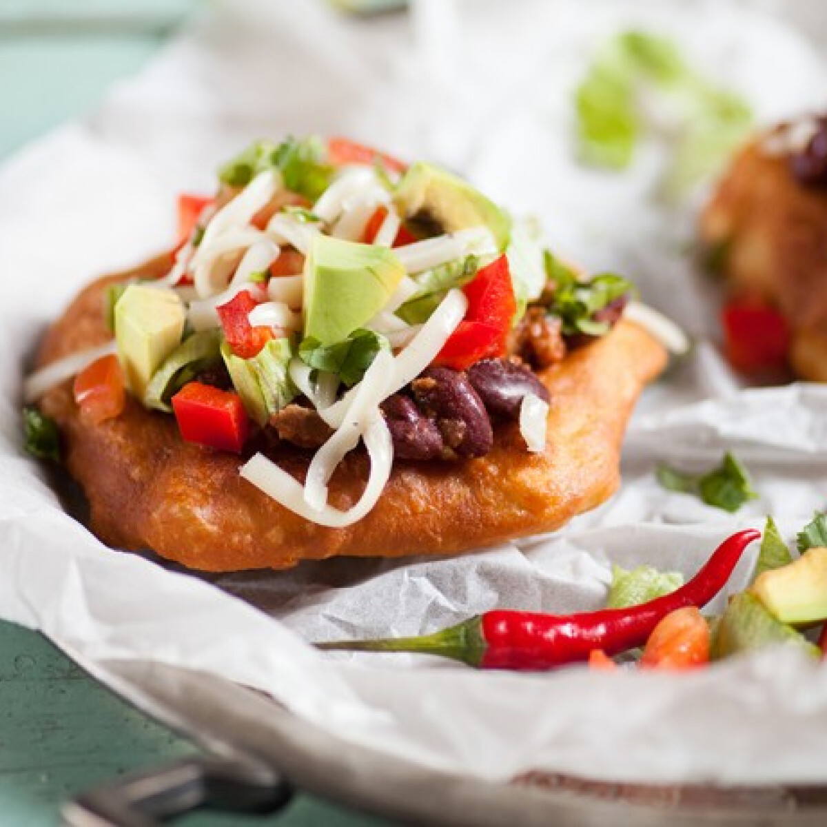 A lángos amerikaiul