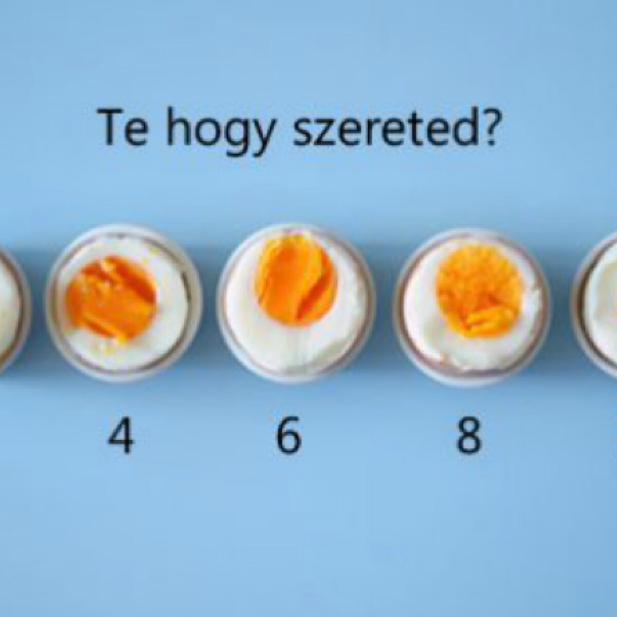 Vajon tudsz tojást főzni?