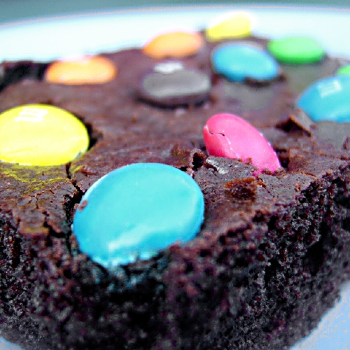 Cukorka és csokoládé: m&m's brownie