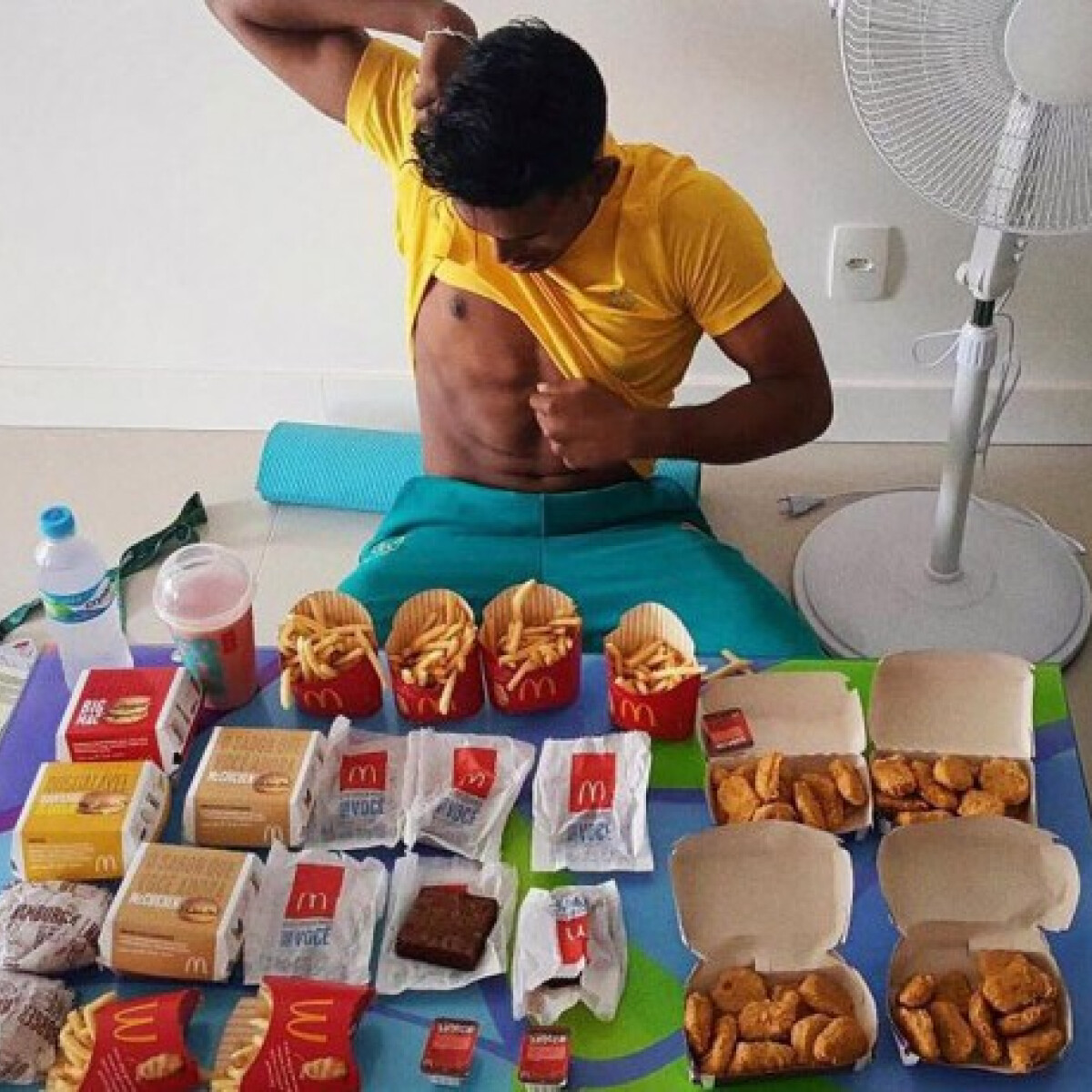 Bajnokok reggelije - Ingyen McDonald's-os kaja jár a téli olimpia versenyzőinek