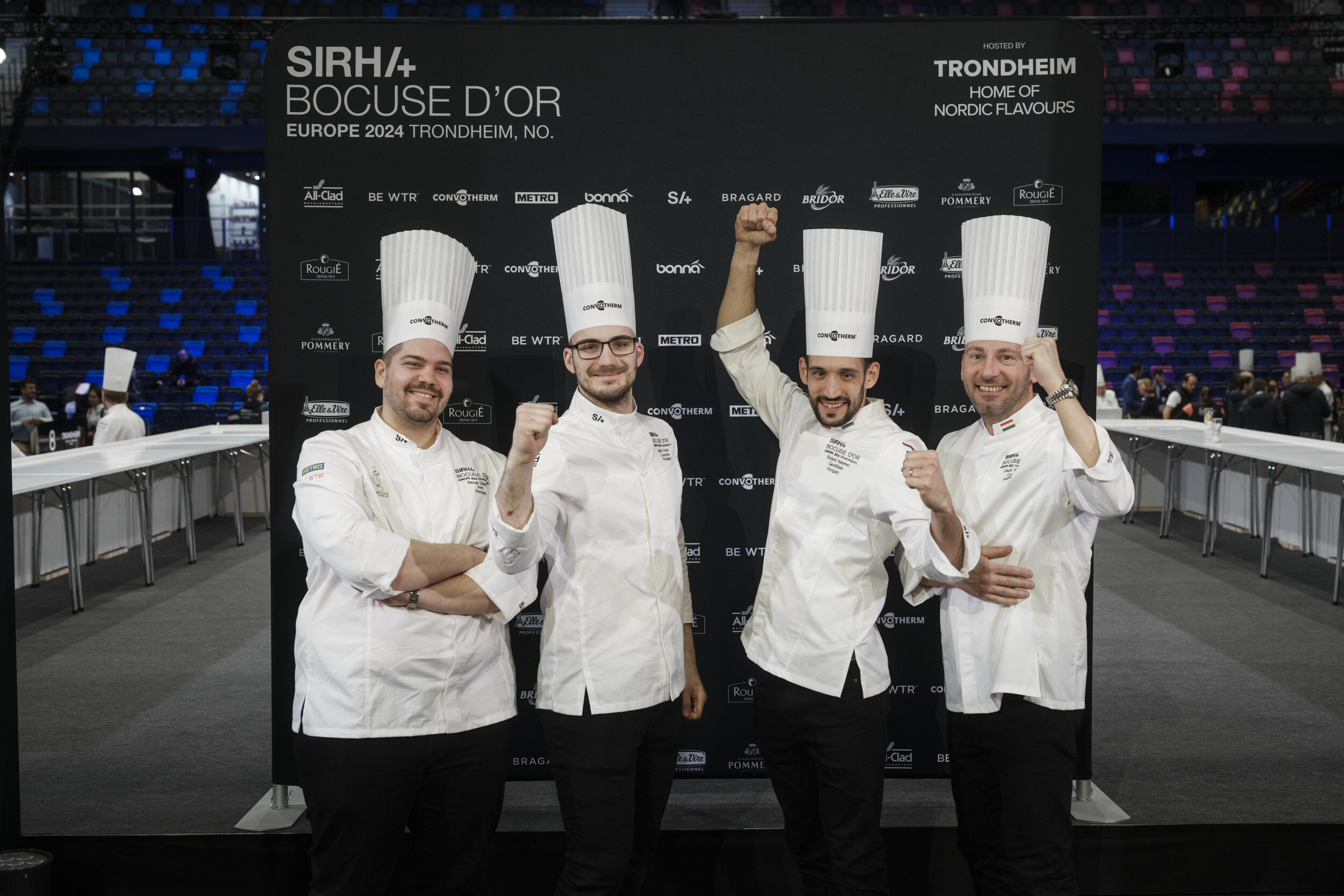 Óriási sikert aratott a magyar csapat a Bocuse d’Or európai válogatóján