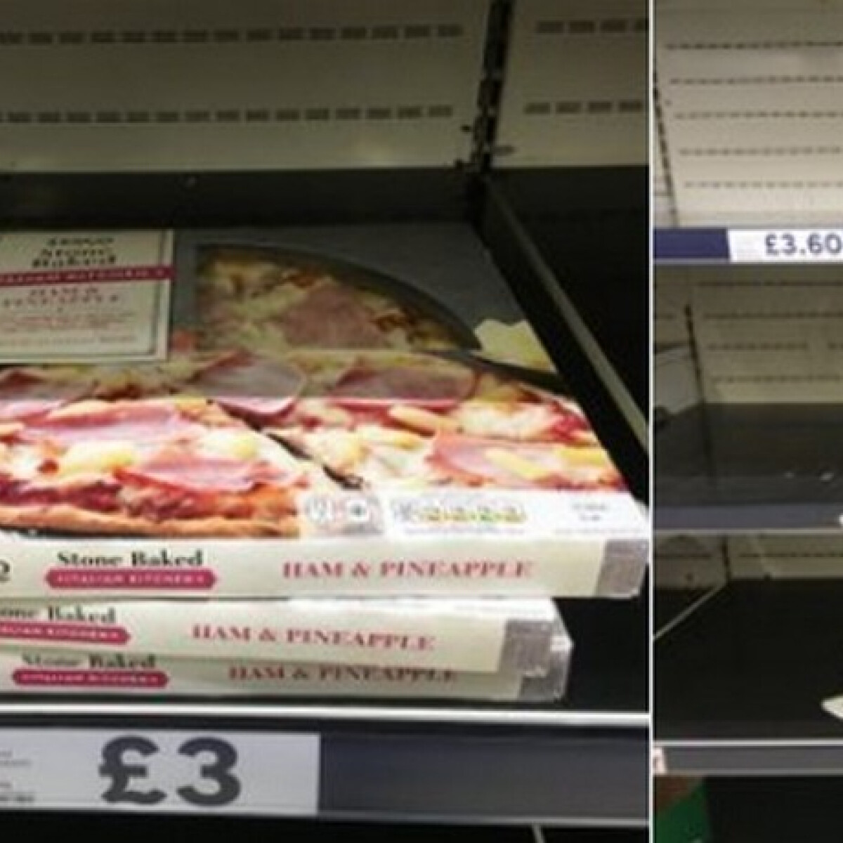 Kifosztották a boltokat a britek az ítéletidőben - a hawaii pizza mégsem kellett nekik