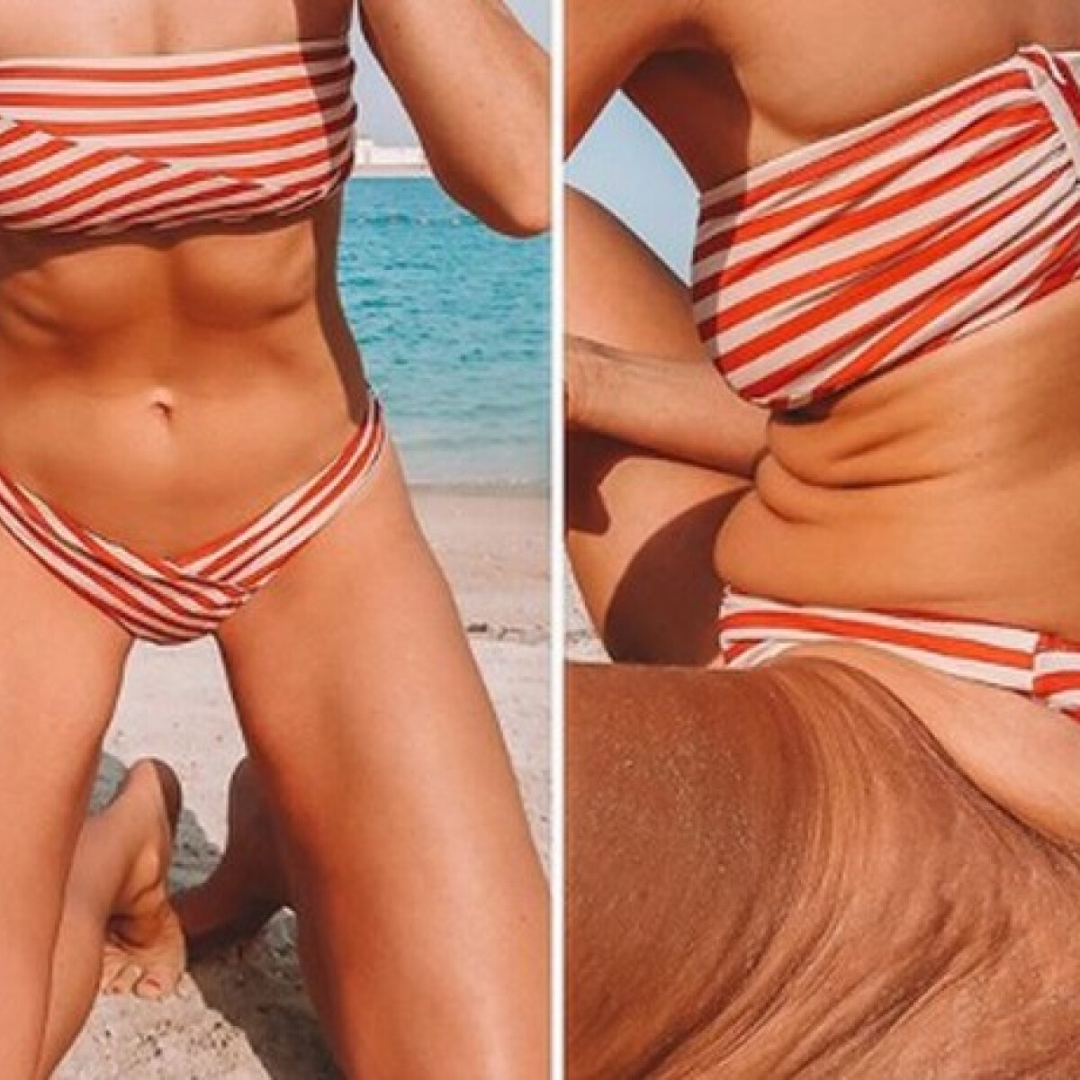 Végre valaki, aki megmutatja, hogy hazudnak a képünkbe az Instagram bikinis fotói