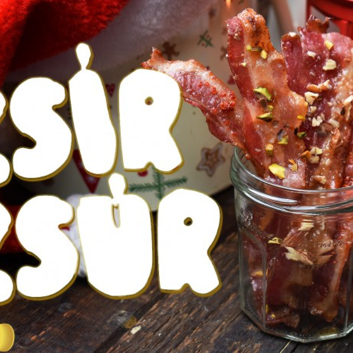 ZSÍRZSÚR: exkluzív karácsonyi cukor- és zsírdömping - Kandírozott bacont csináltunk!