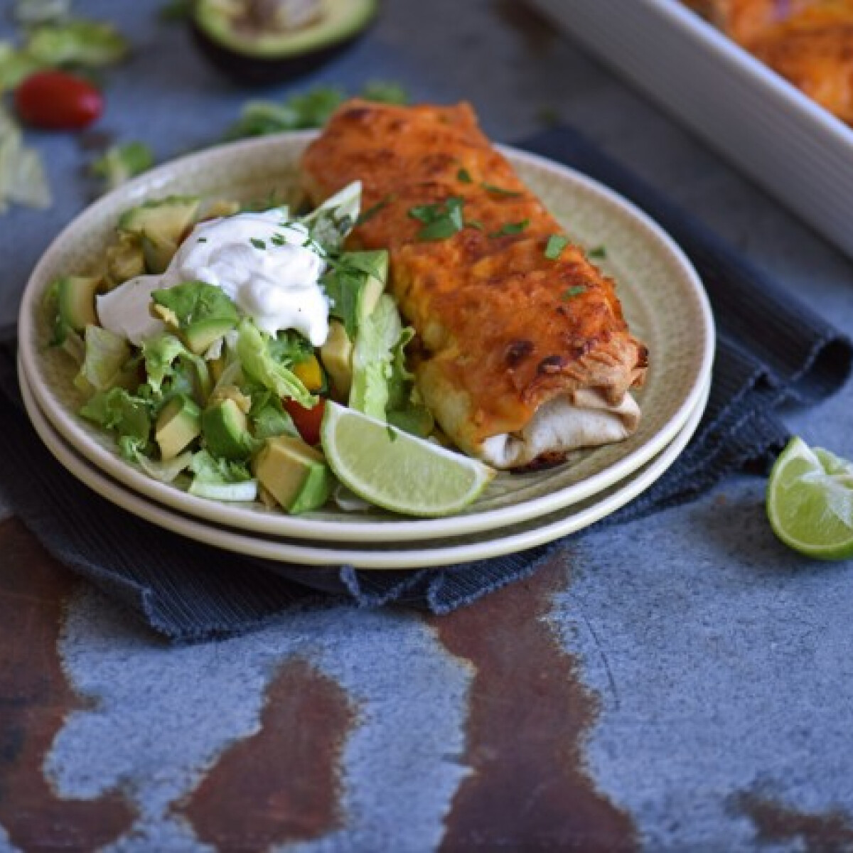 Tekerj te is burritót!