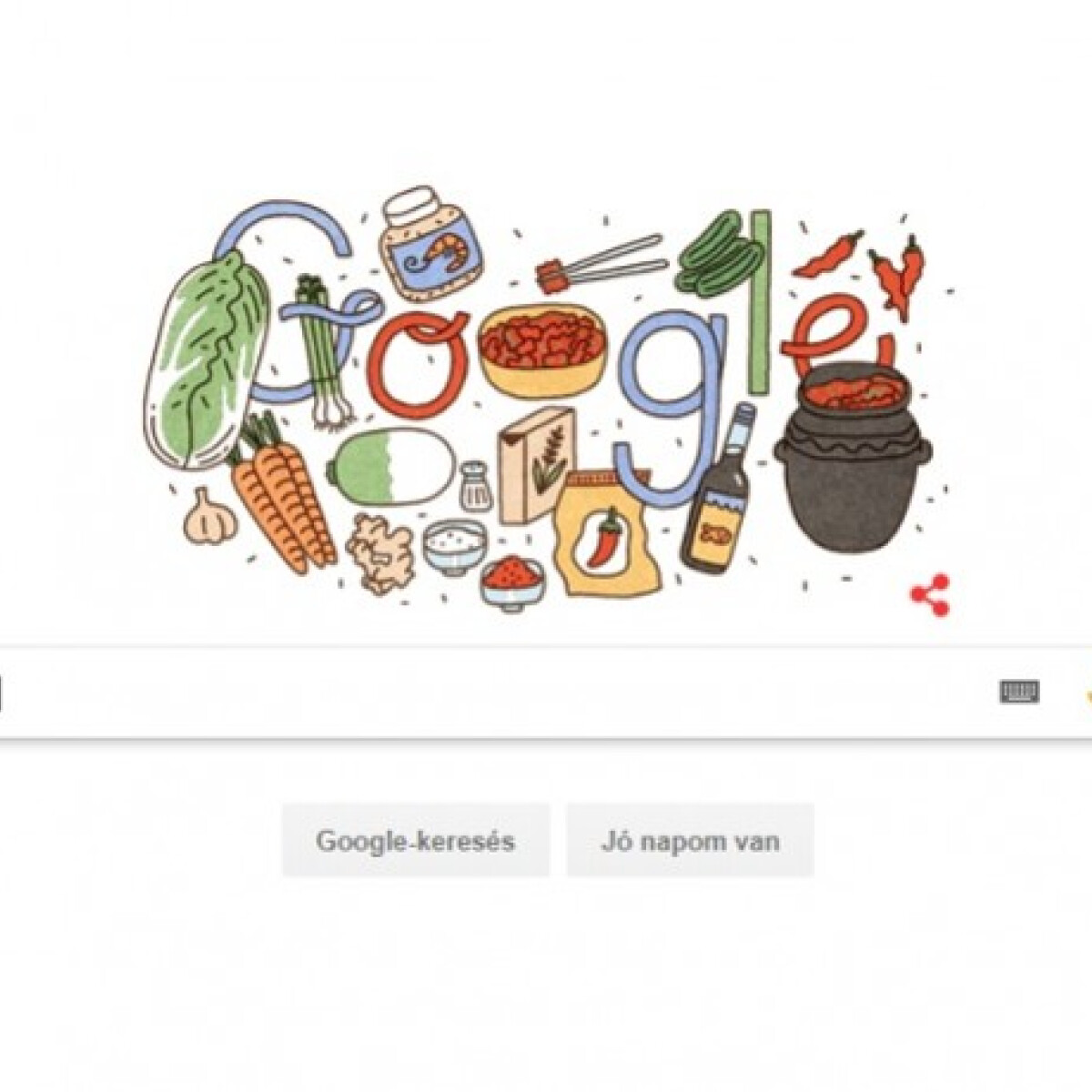A Google ma a kimchit ünnepli - De mi fán terem ez a koreai kaja?