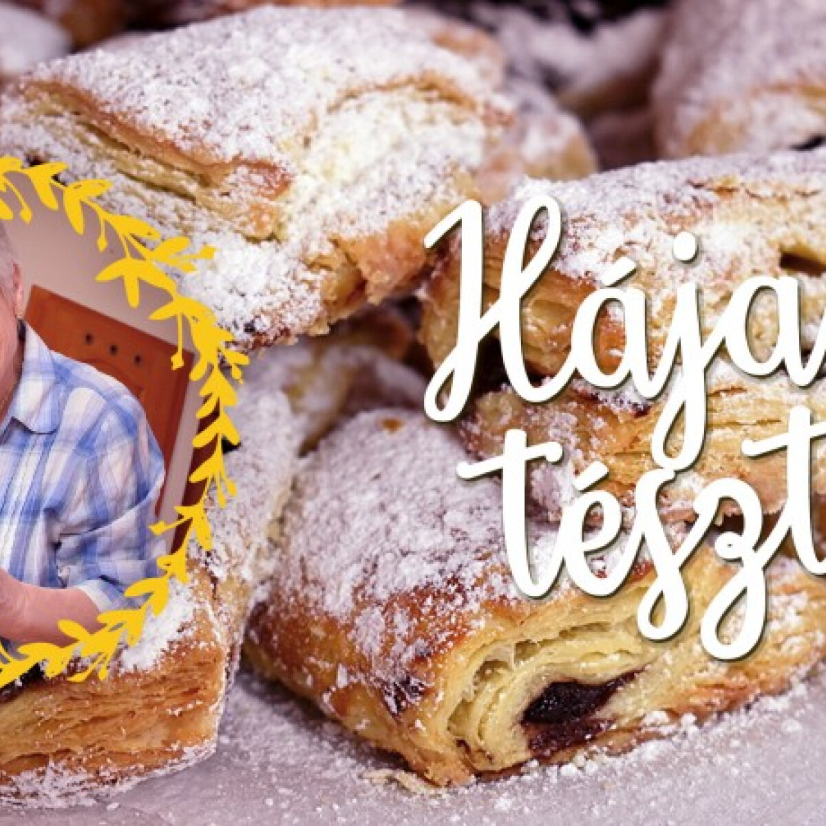 Debrecenben igazi hájas tésztát kaptunk házi szilvalekvárral, Mami konyhájából
