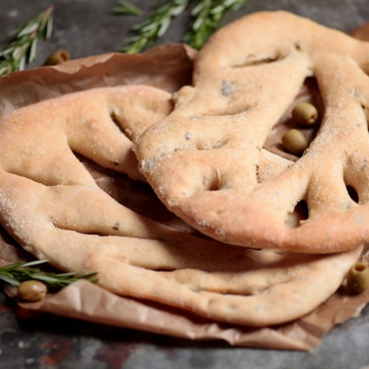 Fougasse, a francia pogácsa