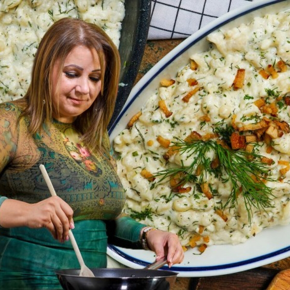 Gáspár Bea vadonatúj szakácskönyvéből főzött nálunk! - Kóstoljátok meg ti is isteni sztrapacskáját!
