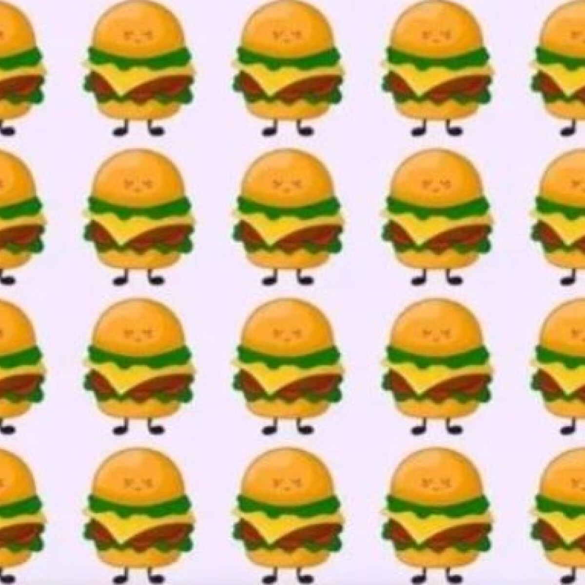 Nagy intelligenciára utal, ha megtalálod a kakukktojást a sajtburgerek között