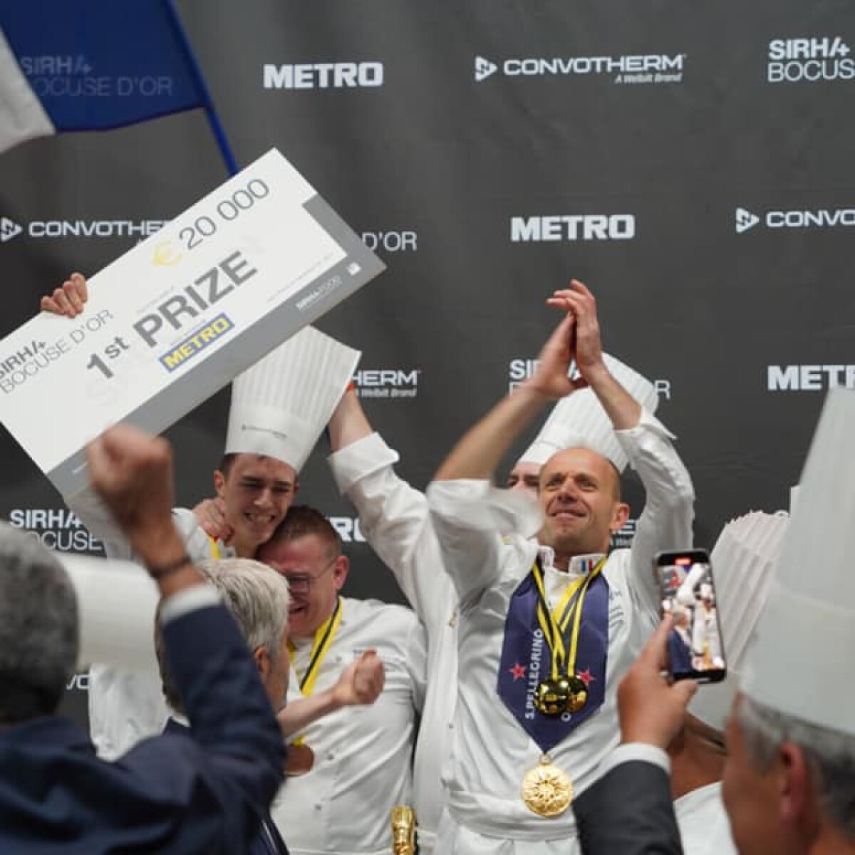 Íme, a 2021-es Bocuse d'Or világdöntőjének nyertesei