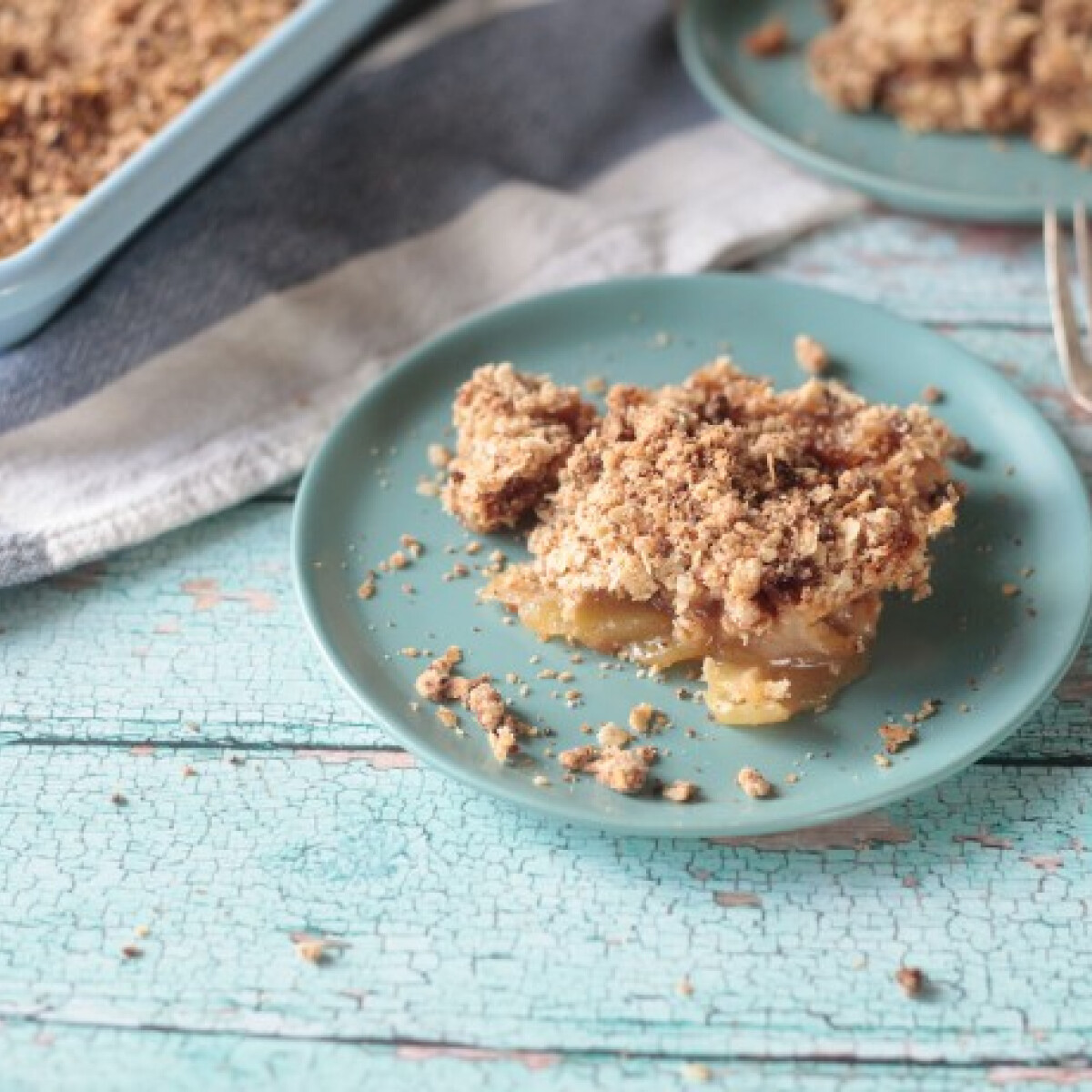 Apple crisp, a roppanós almás süti