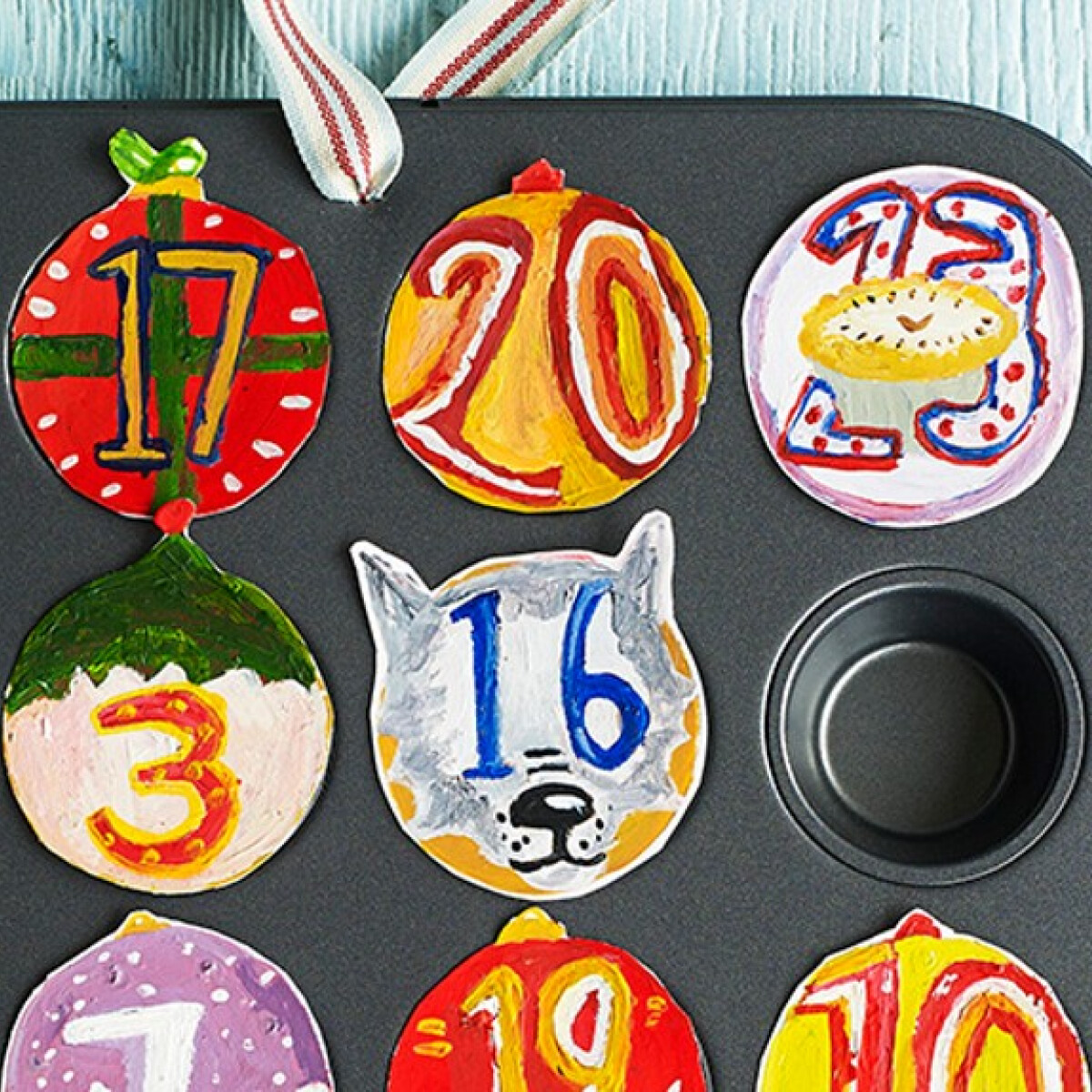 10 ötletes, mutatós és egyszerű adventi naptár, amit te is elkészíthetsz
