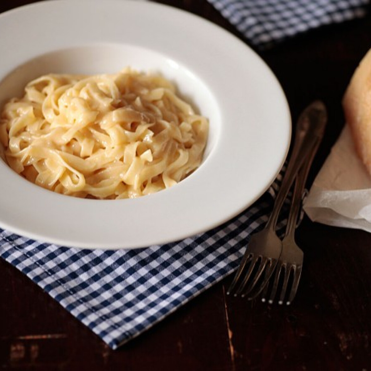 Fettuccine Alfredo szószban: irány Róma!