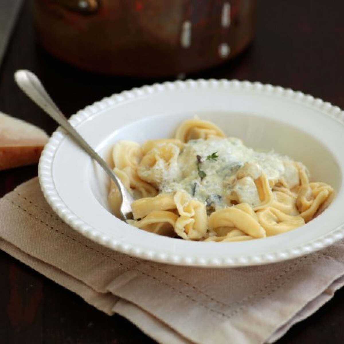 A leggyorsabb sajtos-cukkinis tortellini