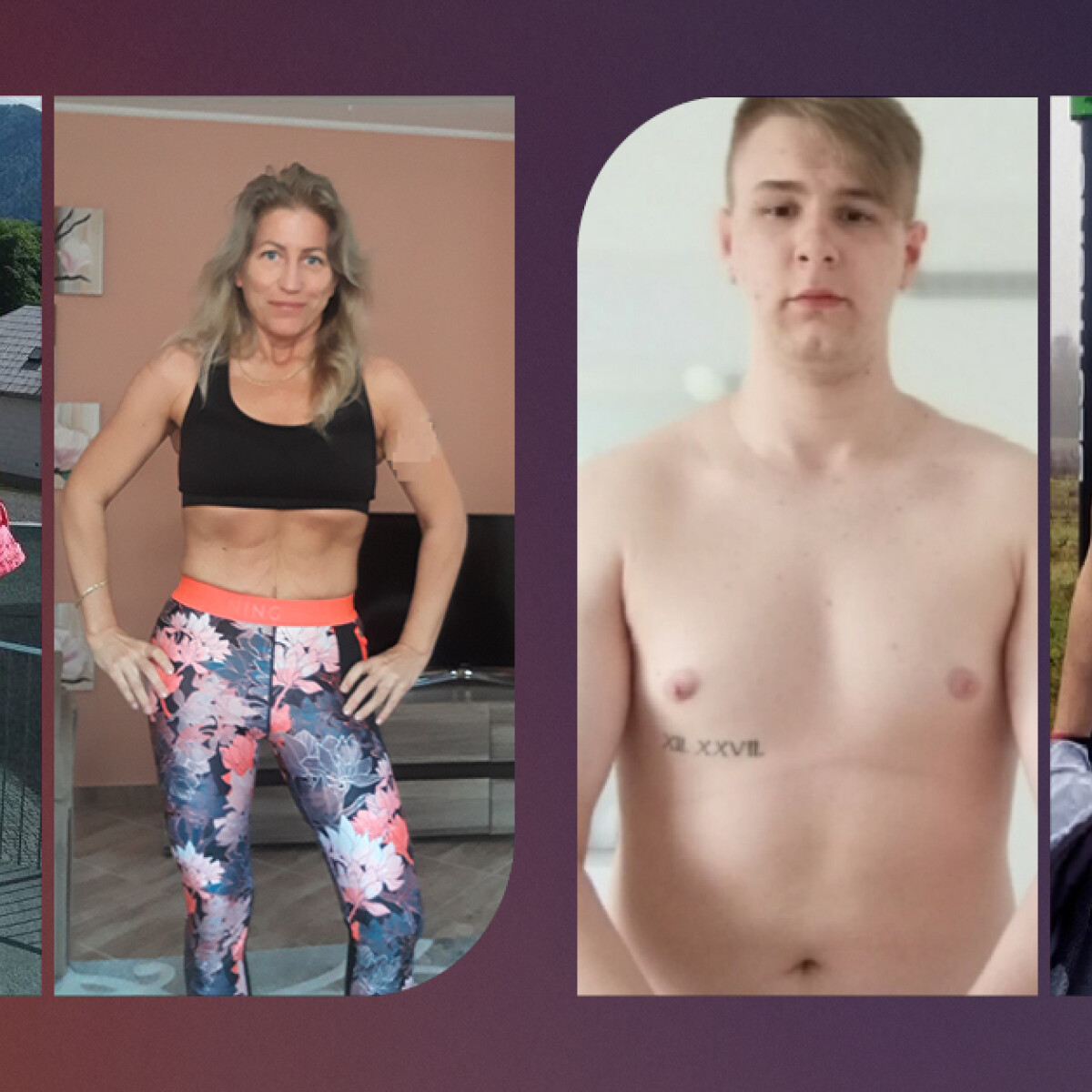 Motiváció életmódváltáshoz előtte-utána képekkel