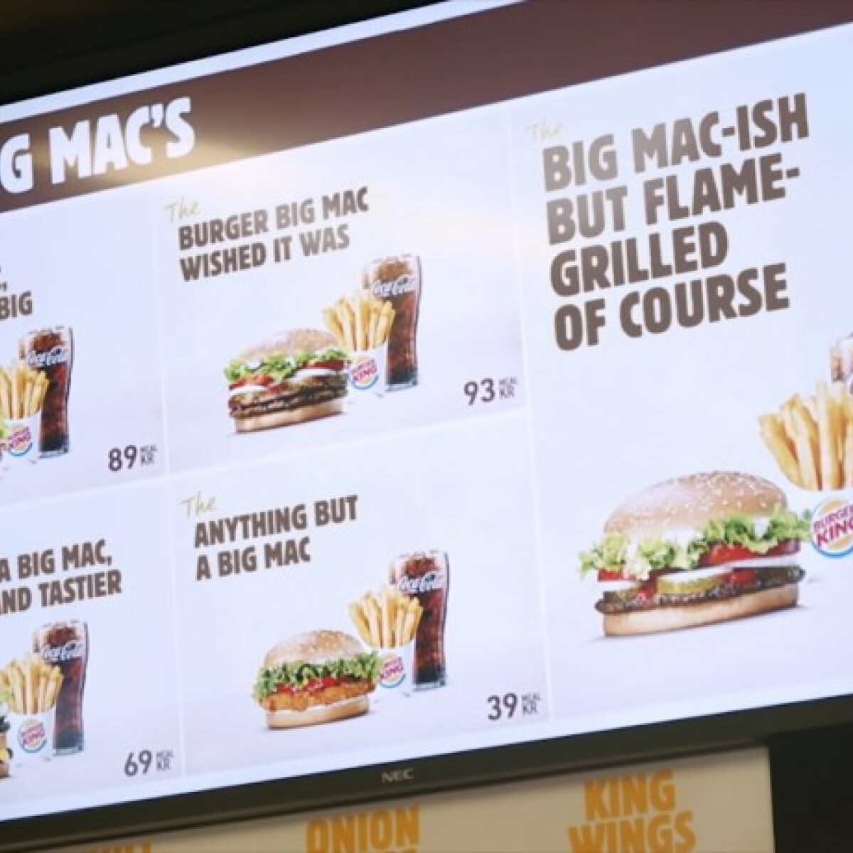 A McDonald's elvesztette védjegyét a Big Mac felett - Vicces videóban gúnyolódik a Burger King