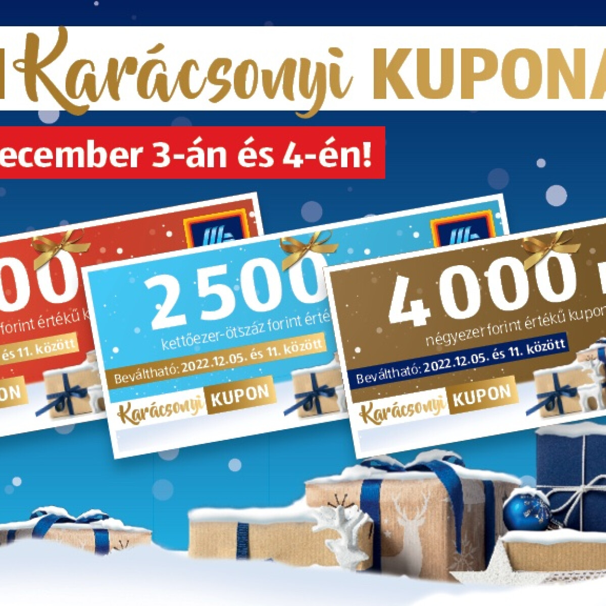 Óriási karácsonyi kuponakció!