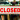 closed felirat