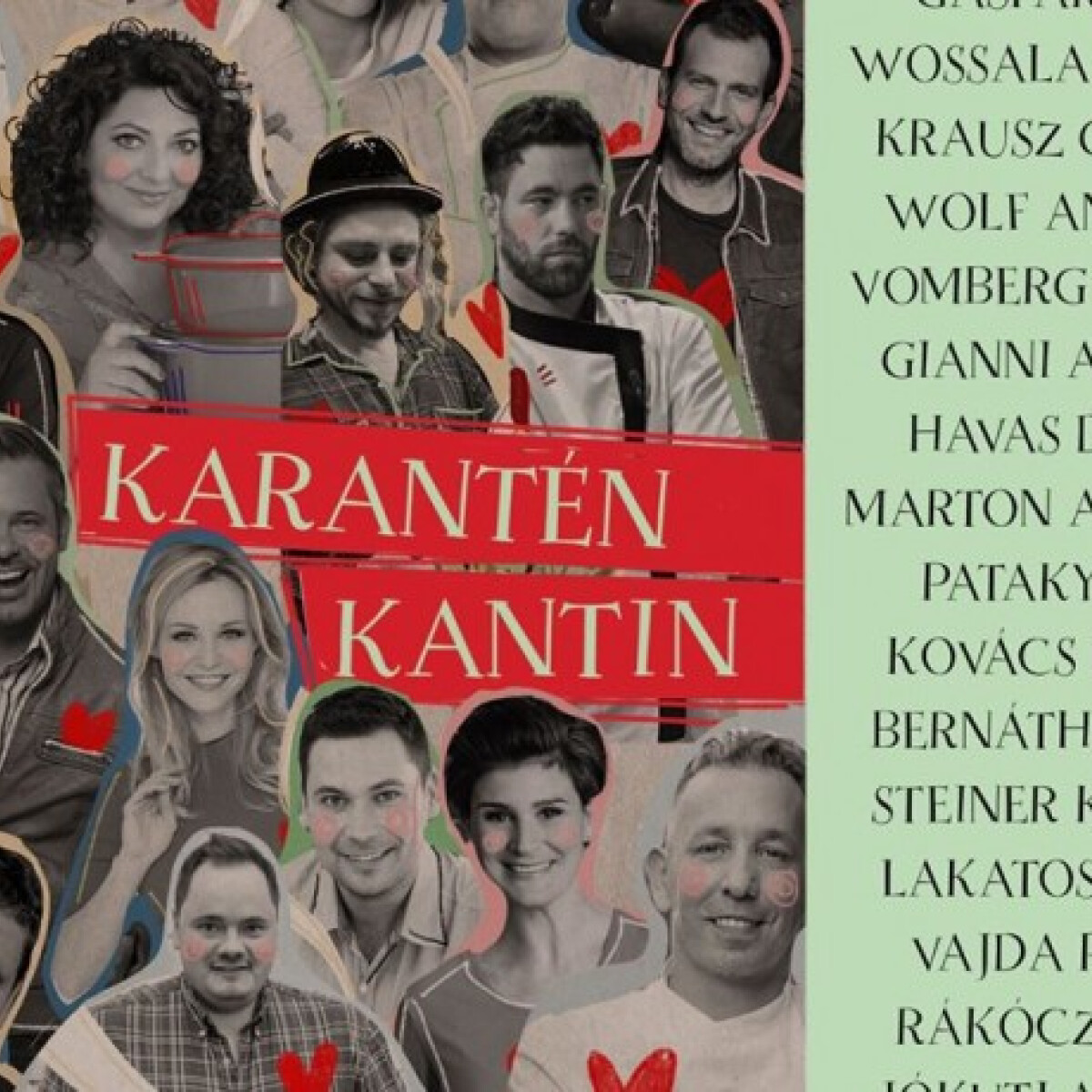 Karanténos receptkönyvet adtak ki az ország legismertebb szakácsai – a cél a jótékonyság!