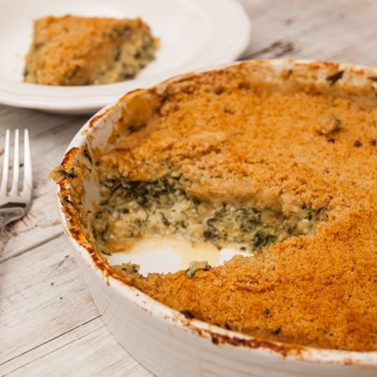 Sajtos és ropogós csőben sült - ez a gratin!