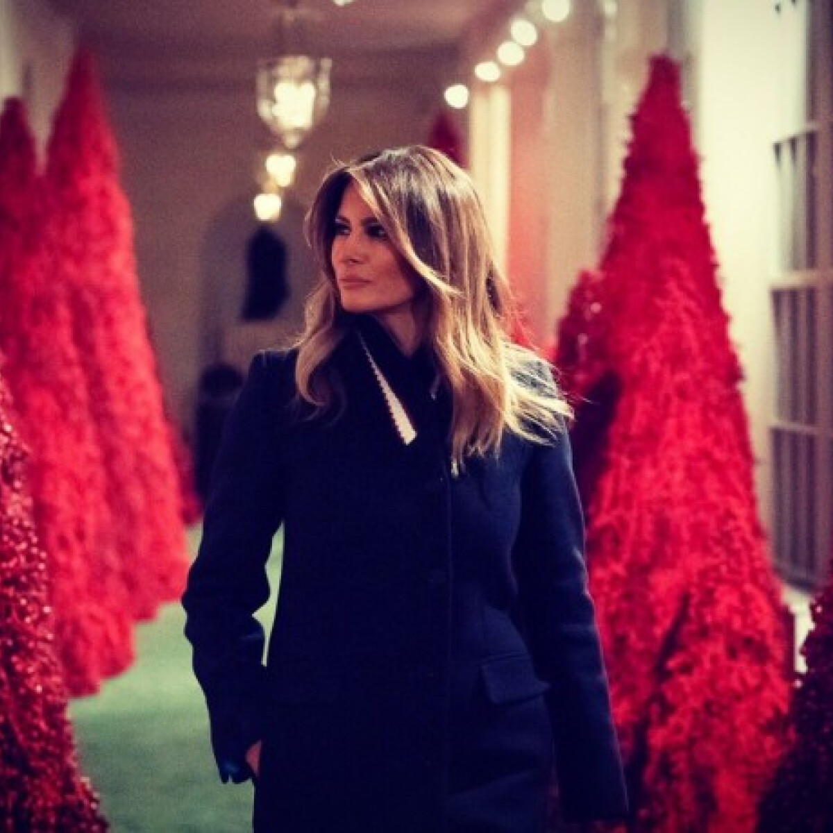 Melania Trump karácsonyfáit látnotok kell - már megint megosztotta az internetet a First Lady