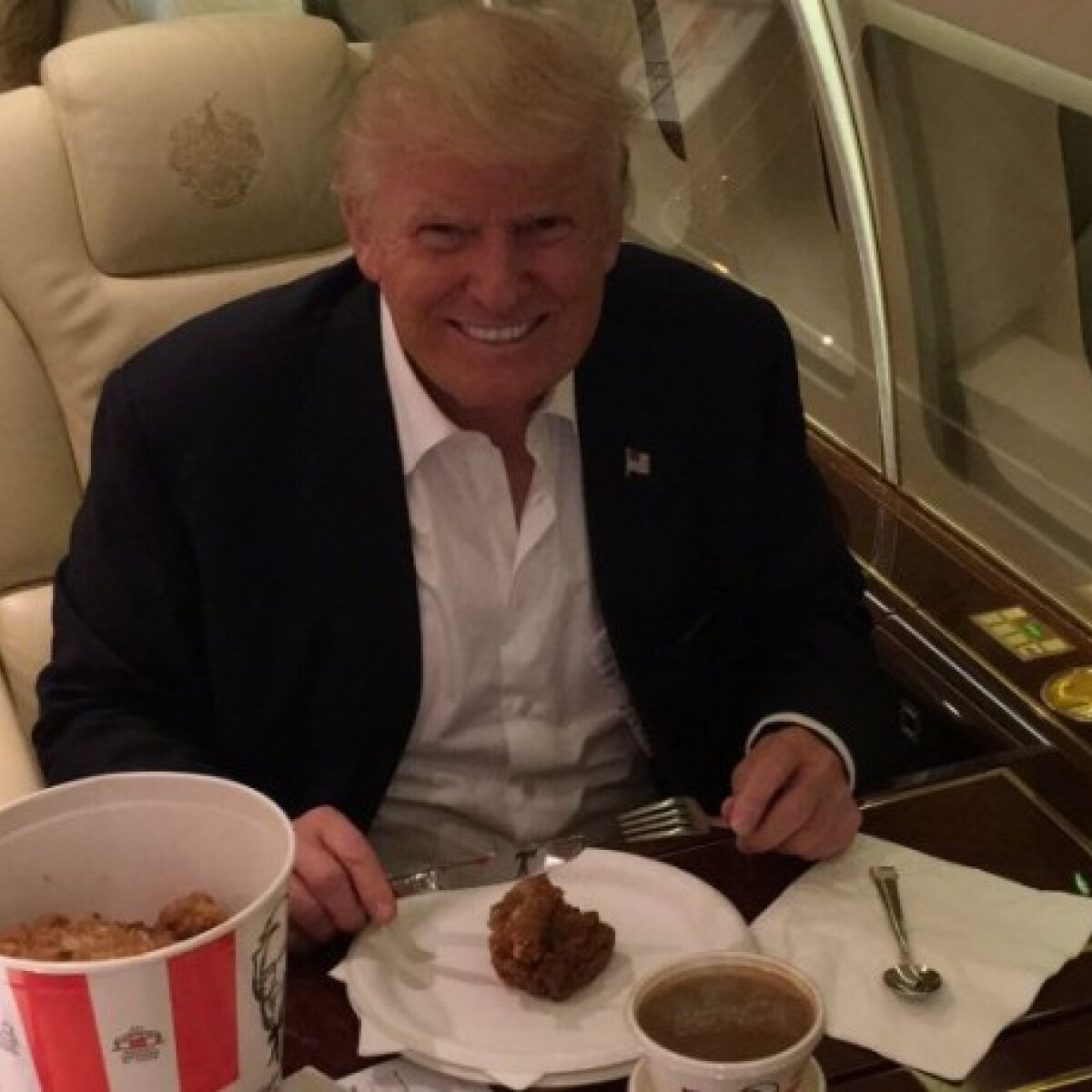 Cukorsokk és zsírbomba, ezeket eszi Donald Trump