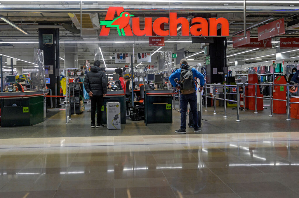 Auchan kassza