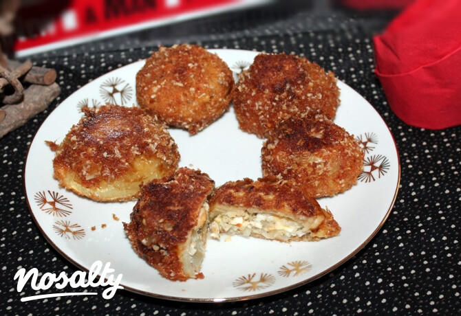 Reform töltött hagyma panko morzsás külsővel