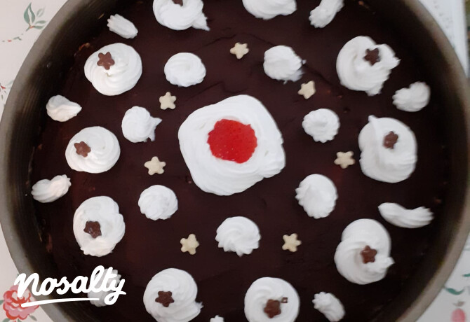 Sütés nélküli babapiskótás mascarpone-torta