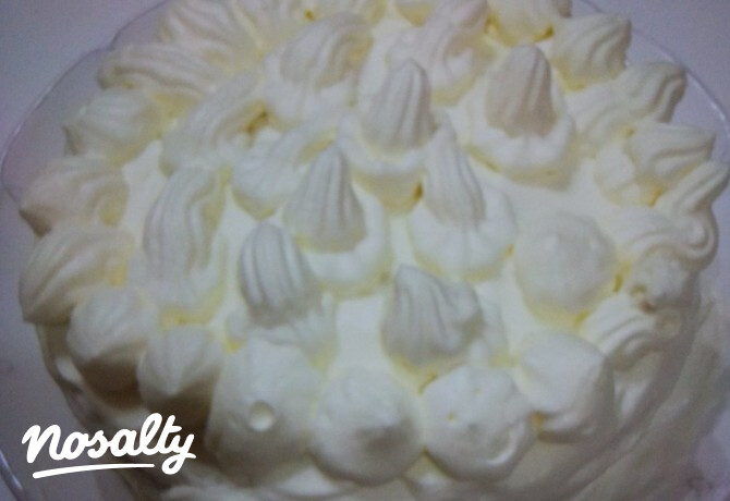 Klasszikus chiffon torta