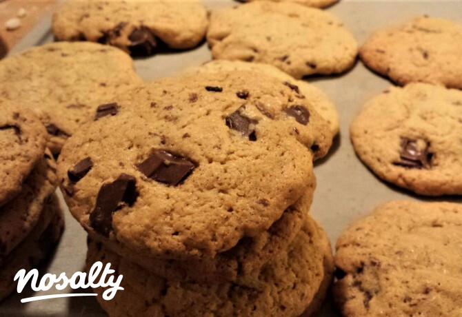 Chocolate chunk cookies
