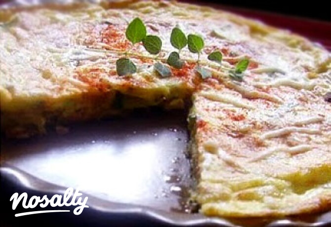 Cukkinis spanyol tortilla