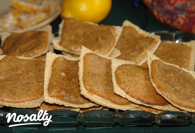 Nürnbergi diós-fűszeres lepénykék