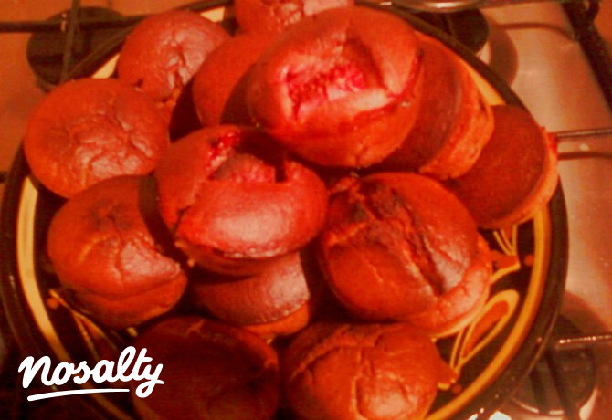 Epres-csokis muffin