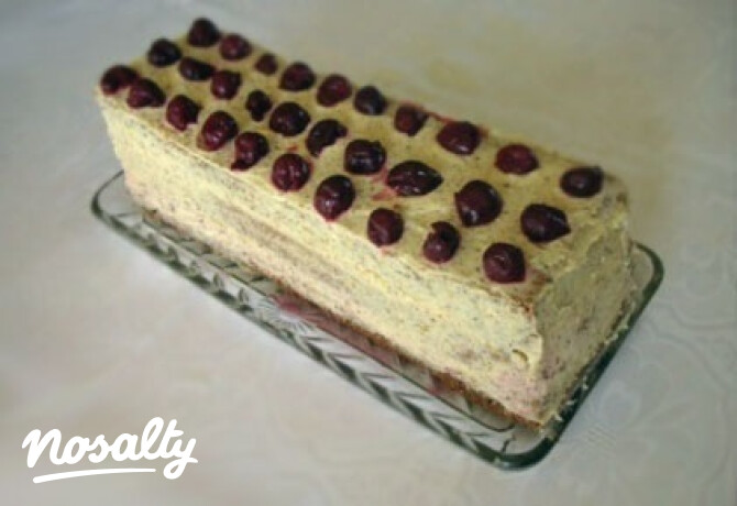 Diós-meggyes tortahajó