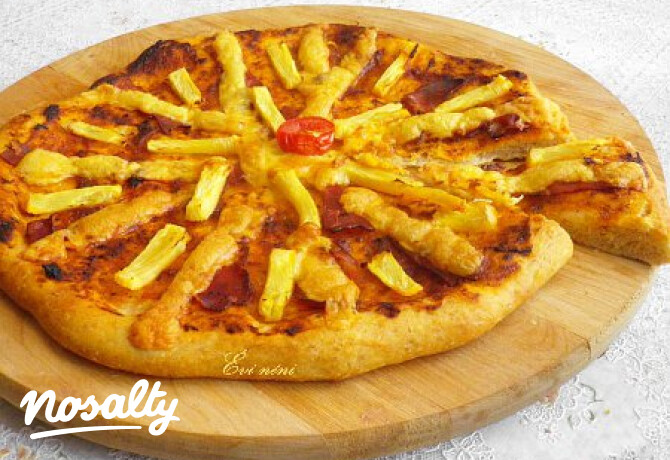 Kovászos pizza