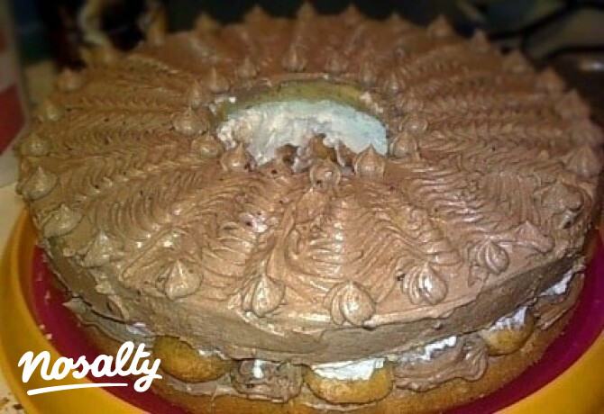 Nutellás tortakoszorú