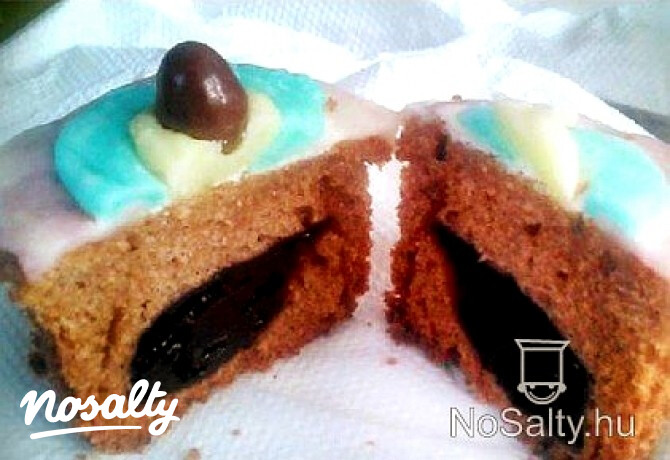 Vidám pudingos muffin