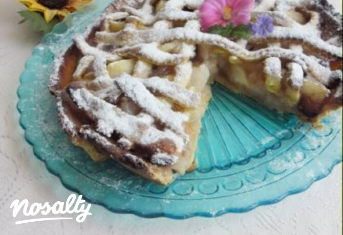Körtés-szilvás pite