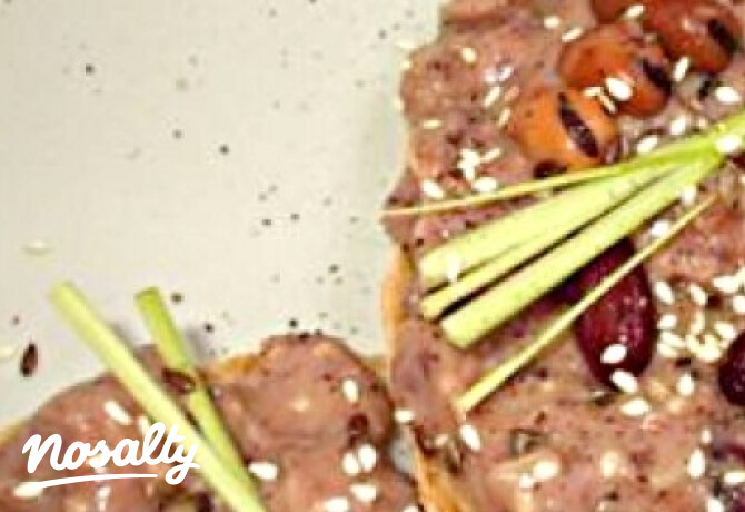 Babkrém kétféle babból szezámmal