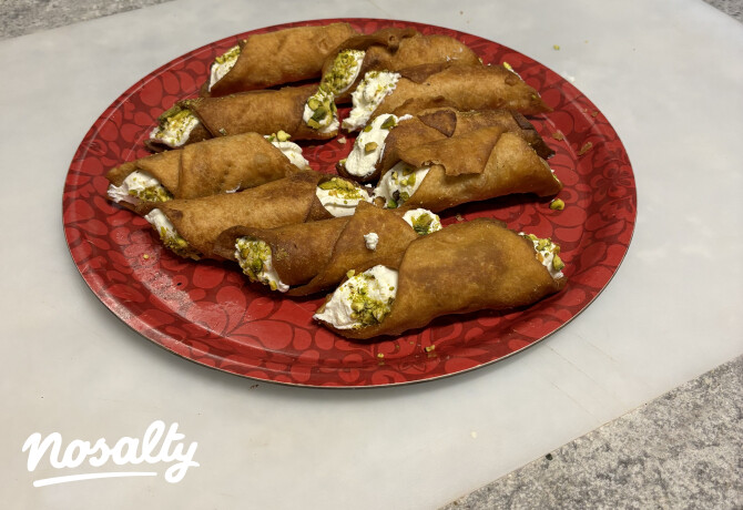 Cannoli pisztáciával