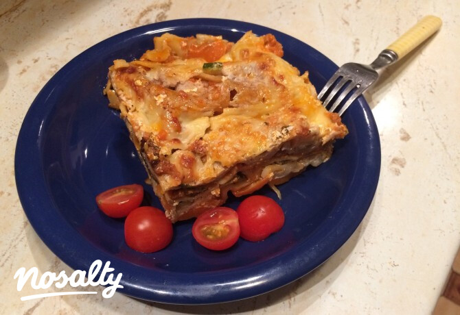 Cukkinis-répás lasagne