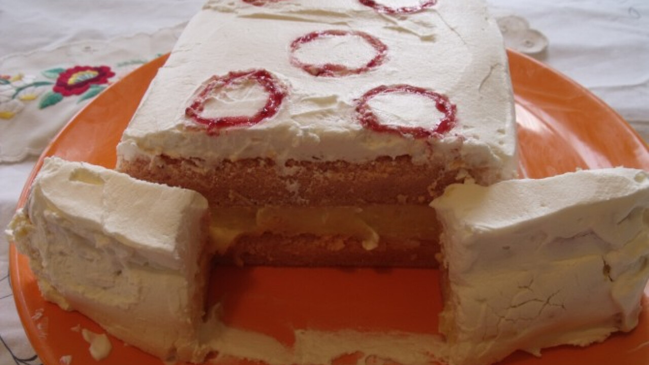 Vattacukor torta