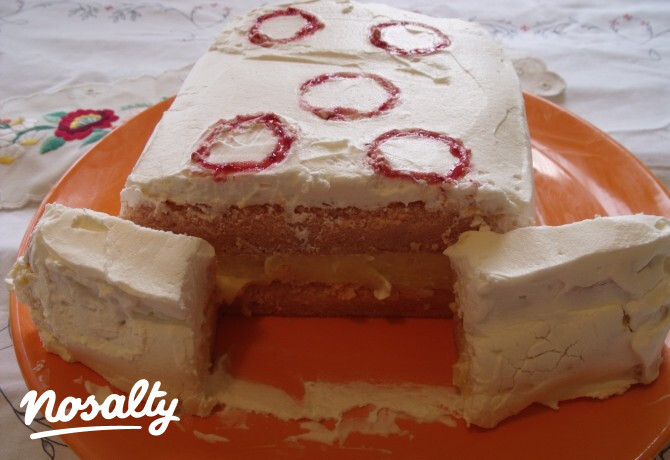 Vattacukor torta