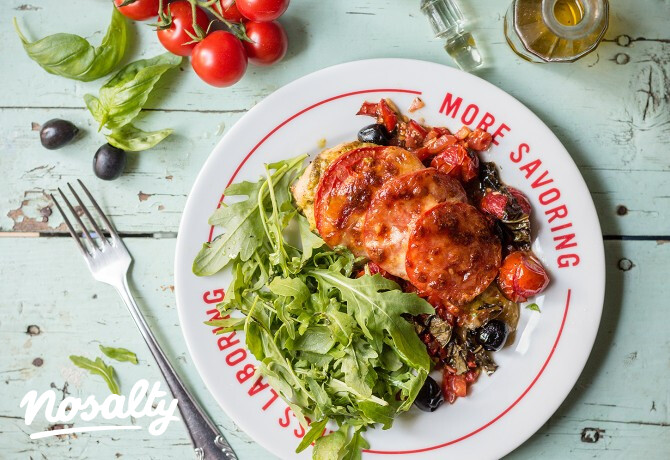 Csirkés "caprese"