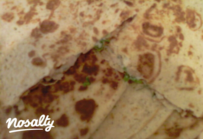 Snidlinges mediterrán quesadilla