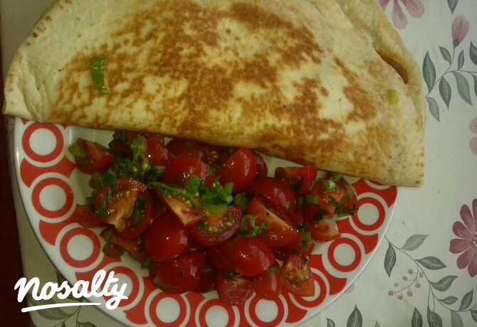 Kolbászos-krumplis quesadilla