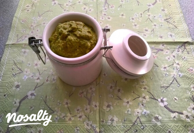 Fodros kel pesto