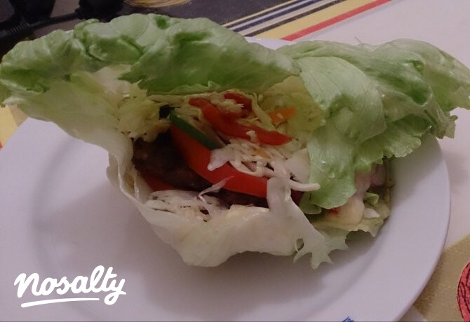 Szuper egészséges hamburger